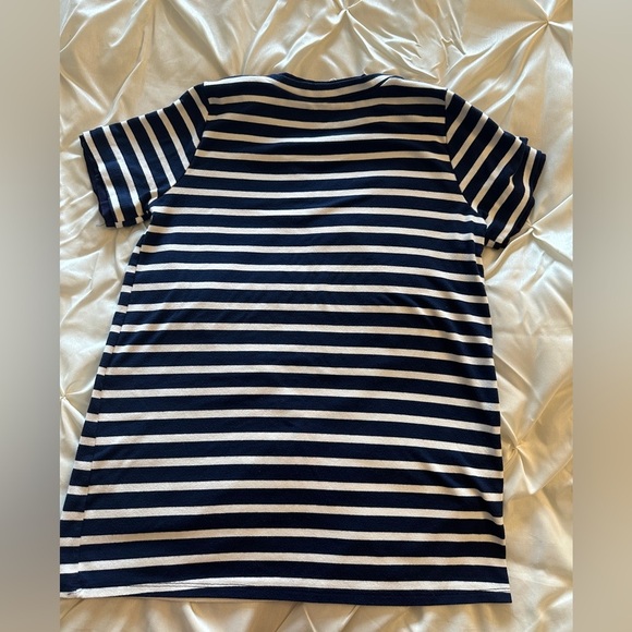 Betseys boutique Shop Navy and White Striped TShirt - Picture 2 of 3